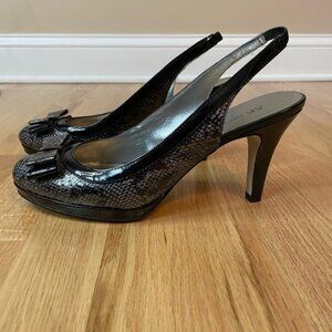 Anne Klein Whitley Slingback Pumps Size 7.5